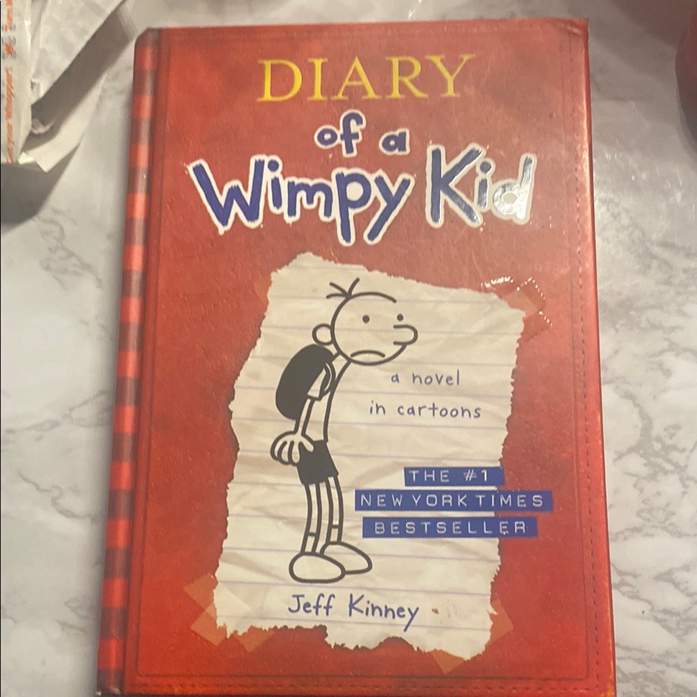 Dairy of the Wimpy kid book